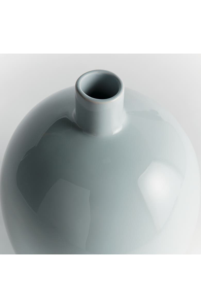 Napa Home & Garden Barclay Butera Sandbar Vase Large - Light Blue Stoneware, Alternate, color, Blue