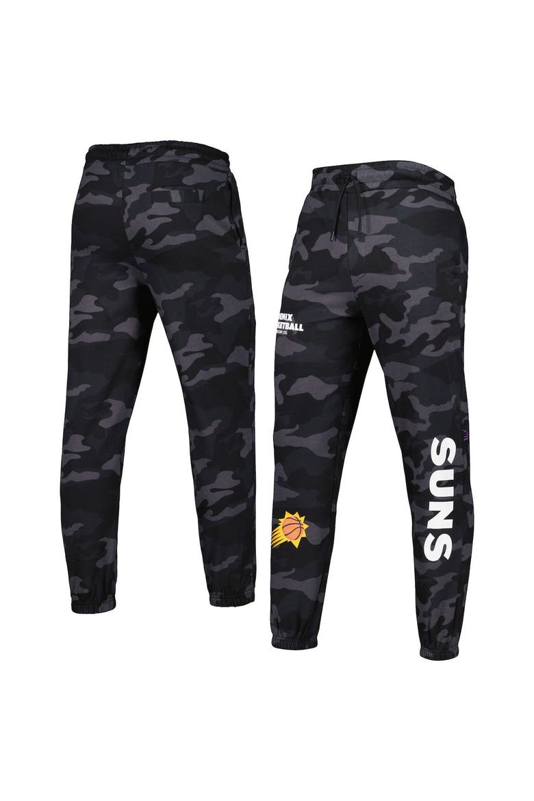 Men's New Era Black/Camo Phoenix Suns Tonal Joggers, Main, color, Black