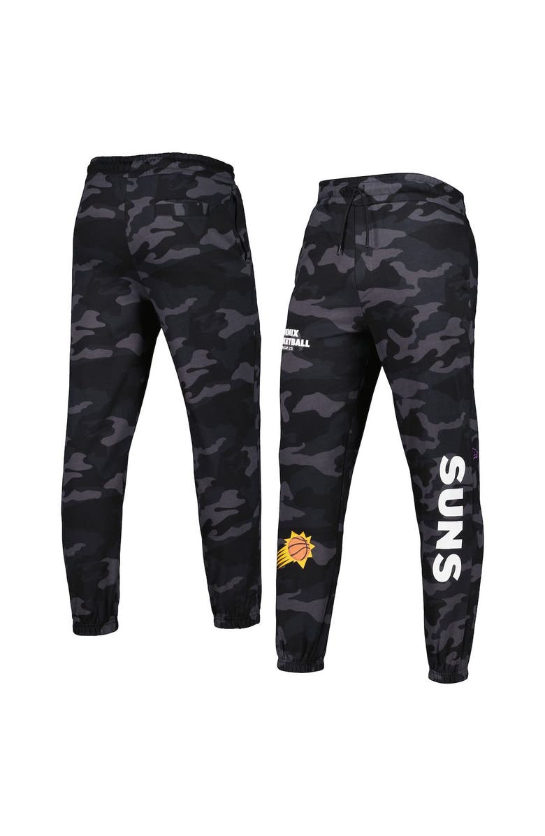 New Era Men's New Era Black/Camo Phoenix Suns Tonal Joggers, Main, color, Black