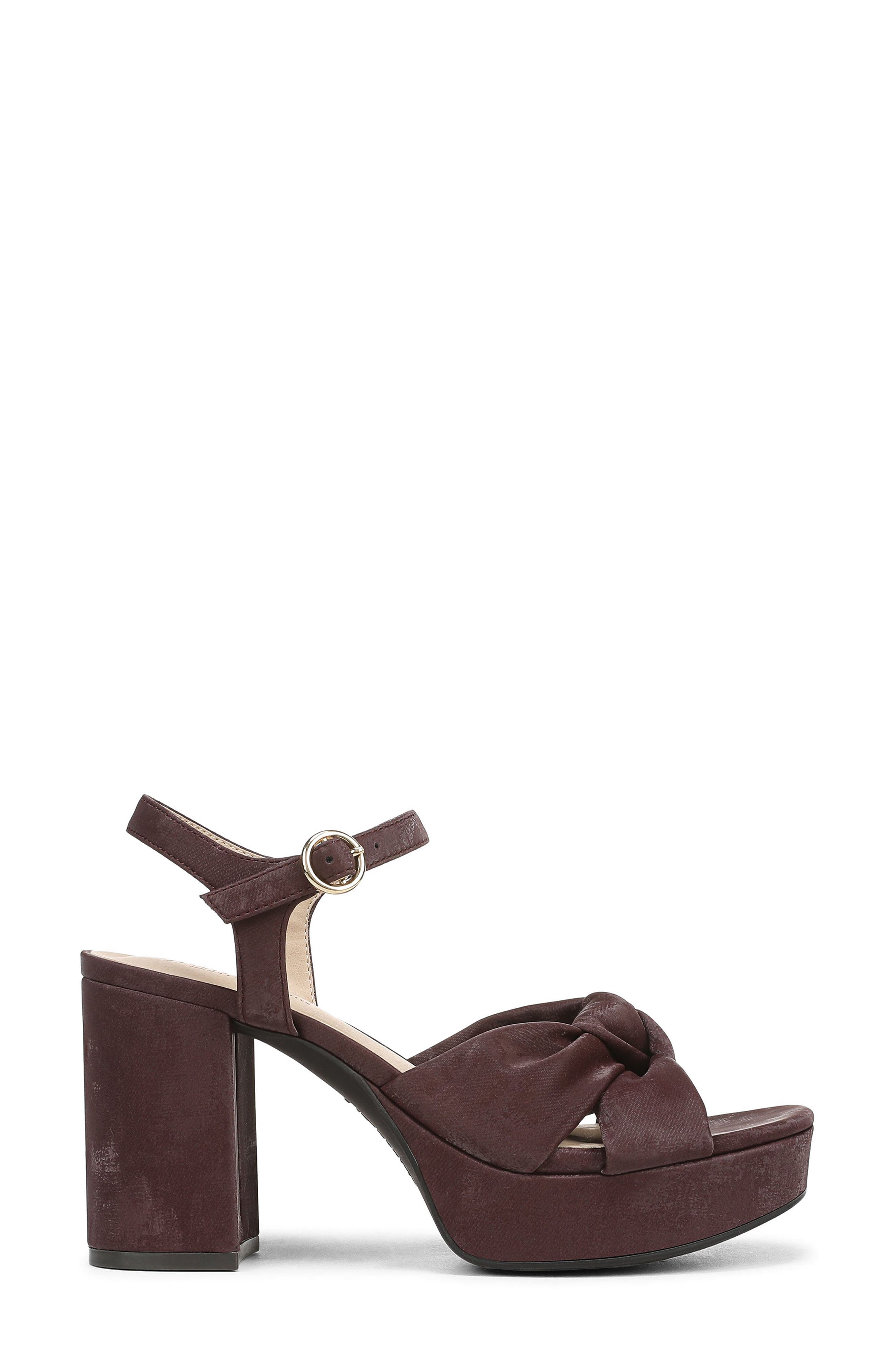August Ankle Strap Platform Sandal, Alternate, color, PLUM