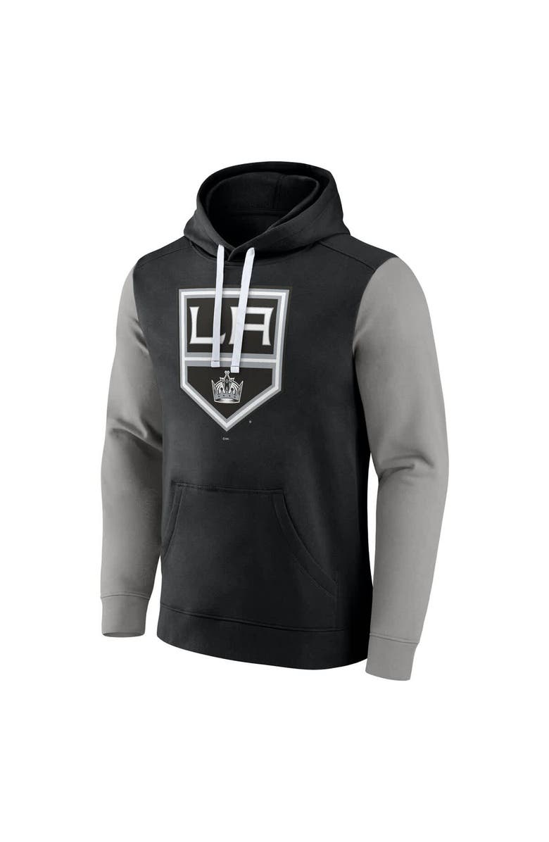 FANATICS Men's Fanatics  Black Los Angeles Kings Team Pullover Hoodie, Alternate, color, Black