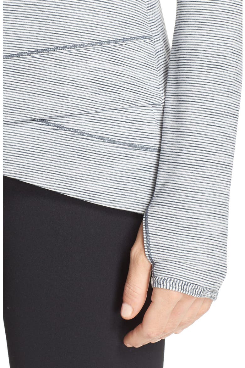 Layer Me Pullover, Alternate, color, BLACK WHITE STRIPE