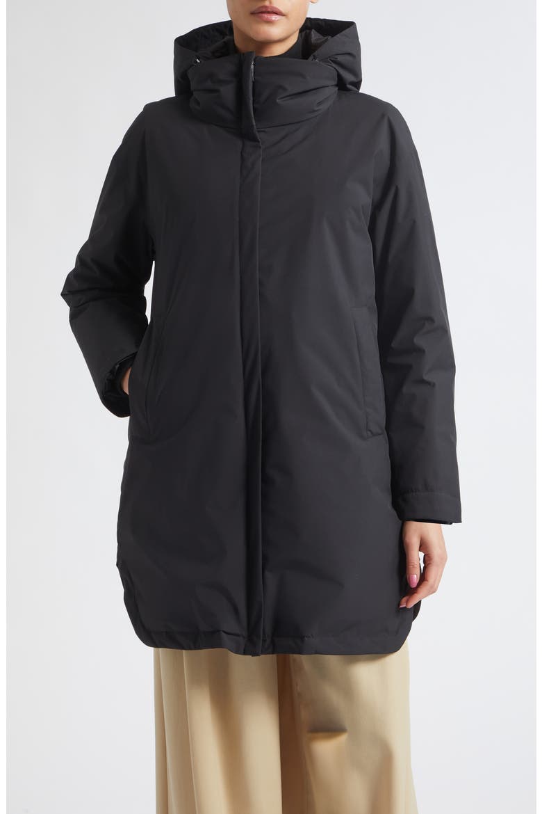 Windstopper Hooded Parka, Main, color, 9300 BLACK