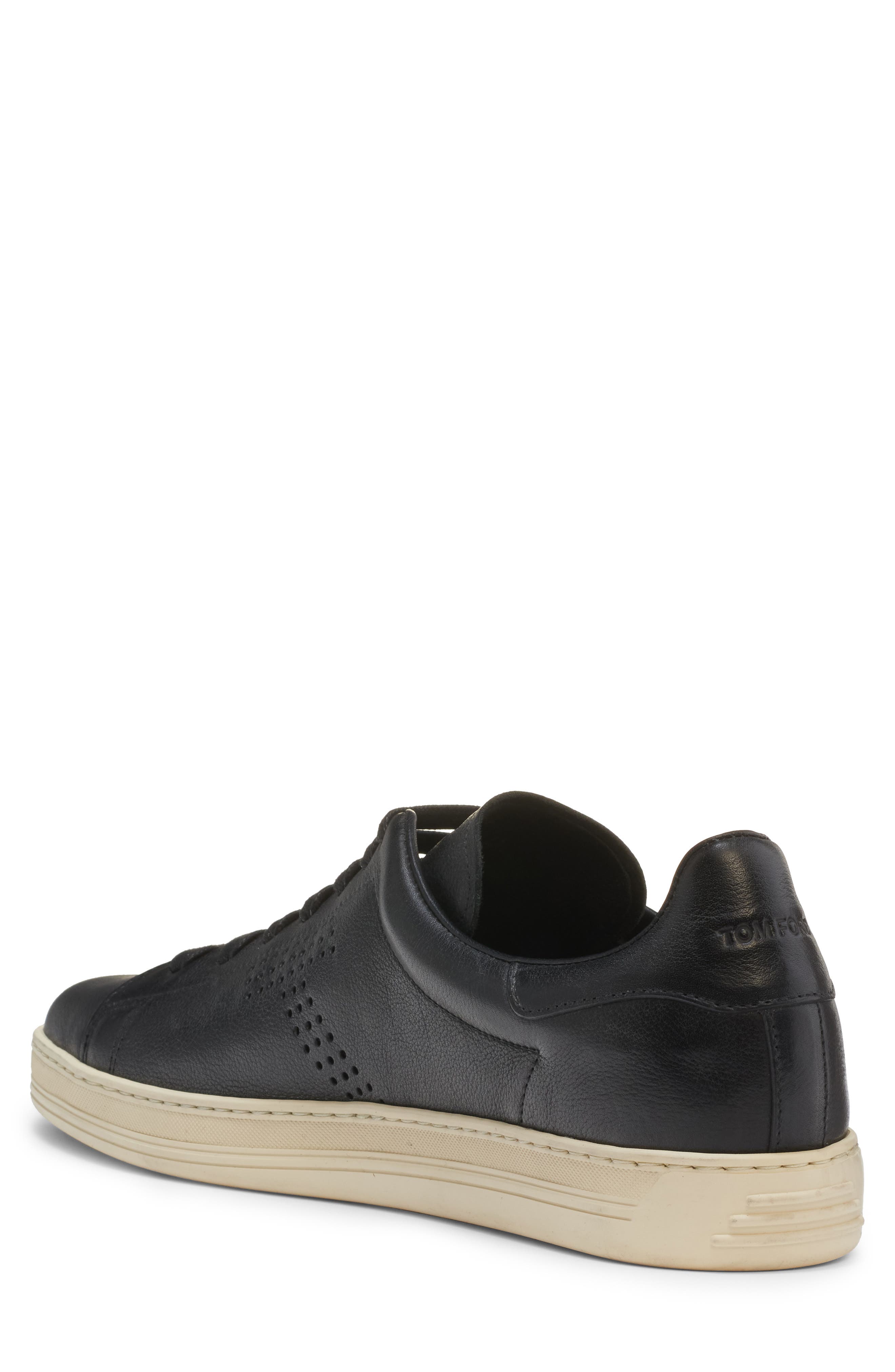 TOM FORD Warwick Sneaker, Alternate, color, 3Nw02 Black/ Cream