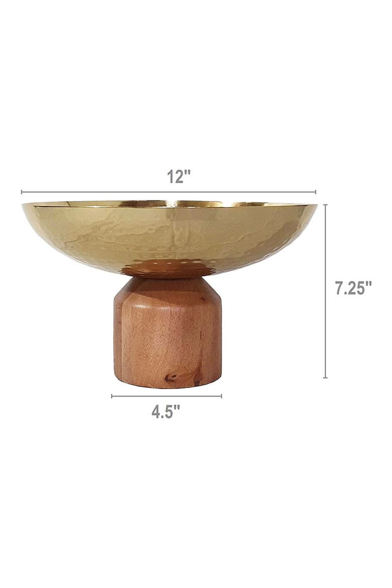 Ramsey Decor Bowl, Alternate, color, GOLD