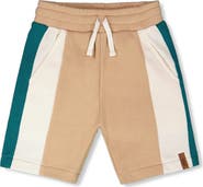 Deux par Deux Sporty French Elastic Waistband Terry Shorts