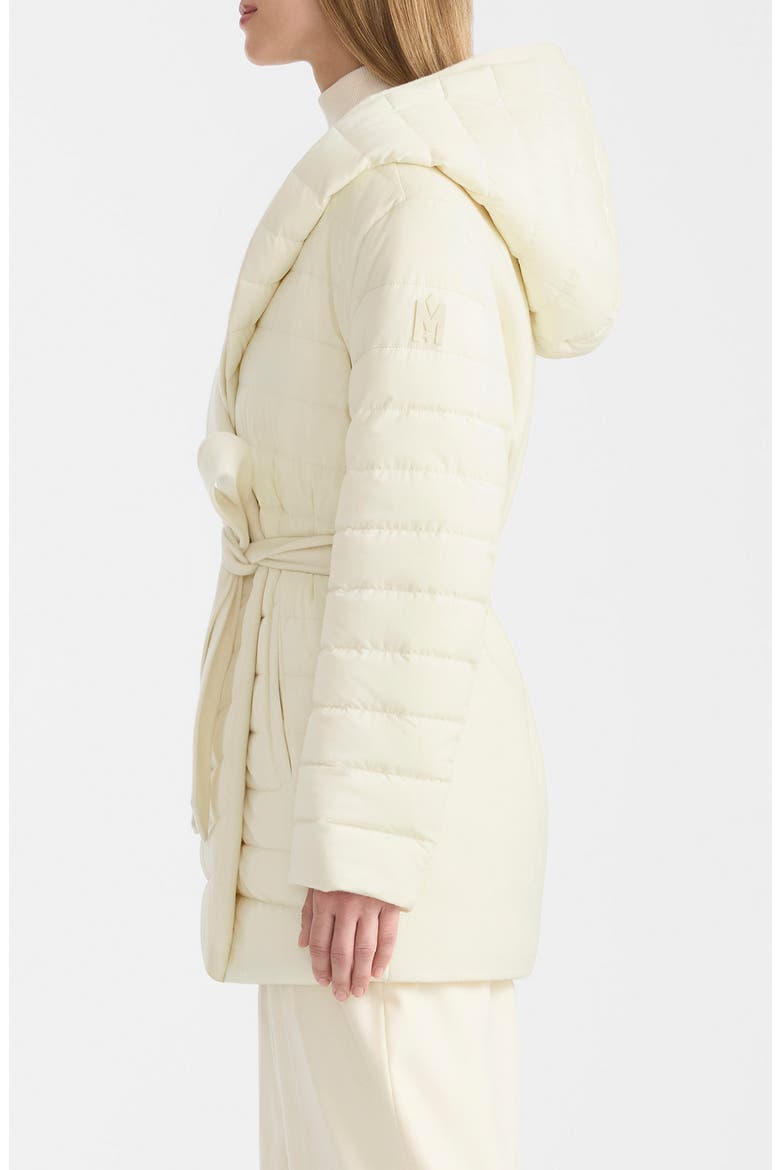 Bethany Reversible Hooded Down Coat, Alternate, color, CREAM