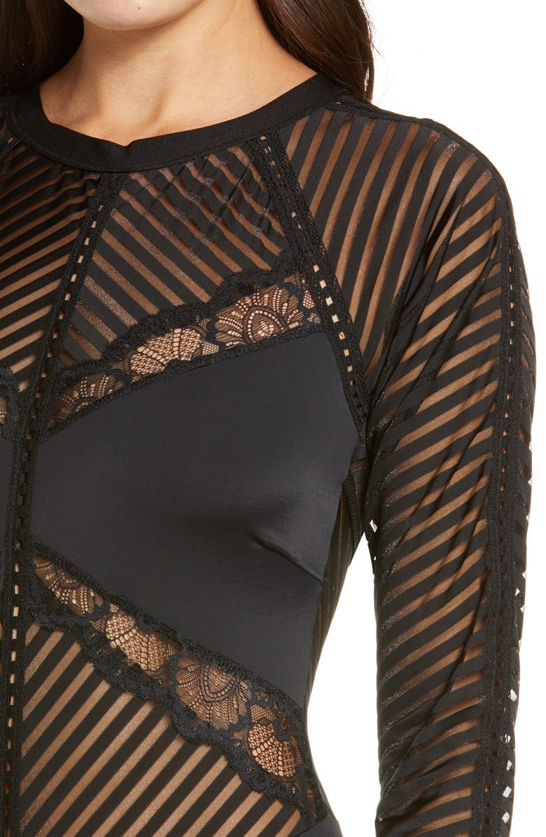 Thistle & Spire Chelsea Long Sleeve Bodysuit, Alternate, color,