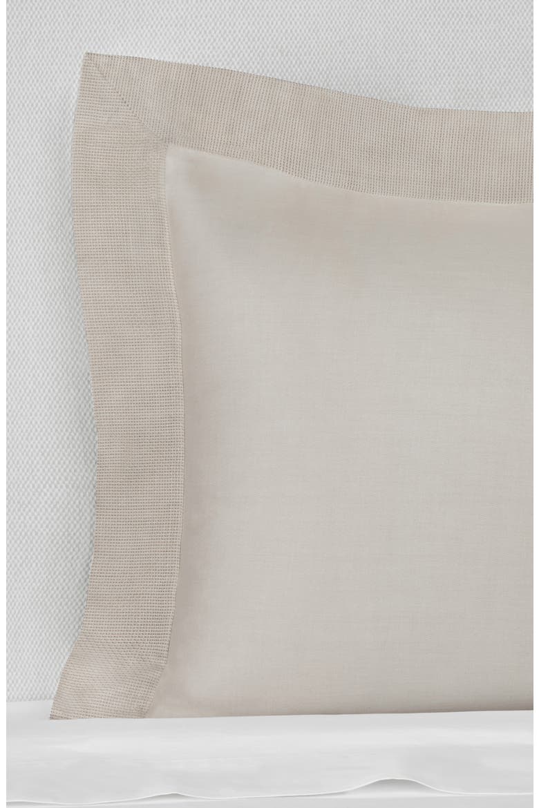 Carlotta Sateen Pillow Sham, Alternate, color, TAUPE