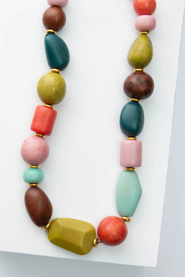 Sabrosa Necklace, Main, color, Ivory