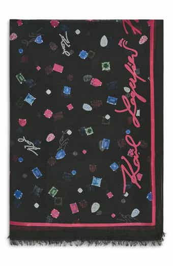 Jewel Logo Scarf