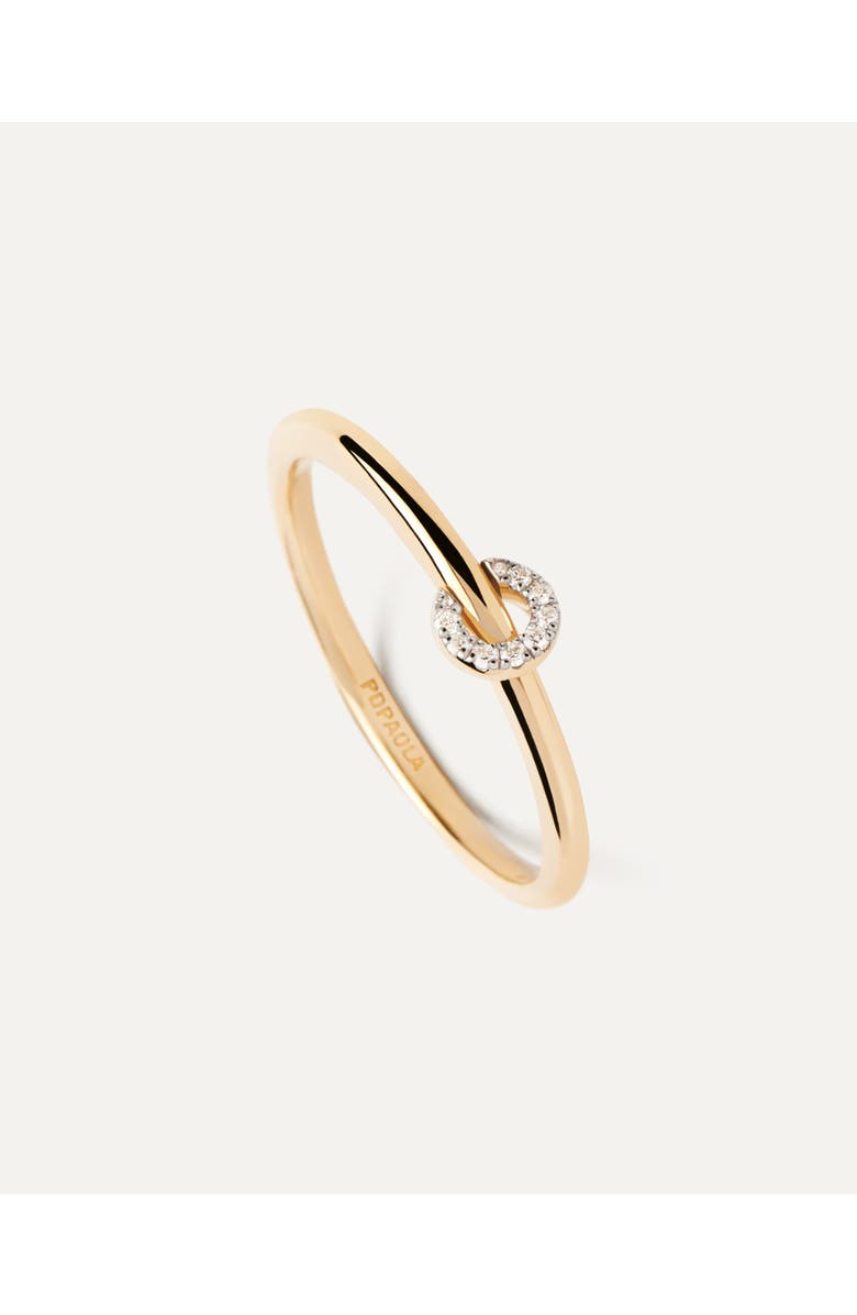 PDPAOLA Diamond Loop Ring, Main, color,