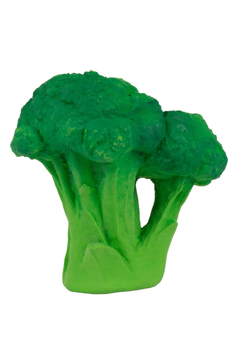 Oli&Carol Oli and Carol Brucy the Broccoli Teething Toy, Alternate, color,