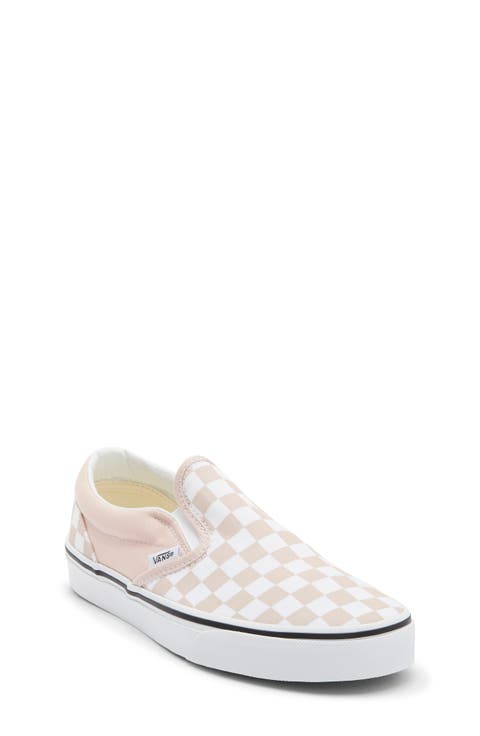 Classic Slip-On Checkerboard Sneaker (Toddler, Little Kid & Big Kid)