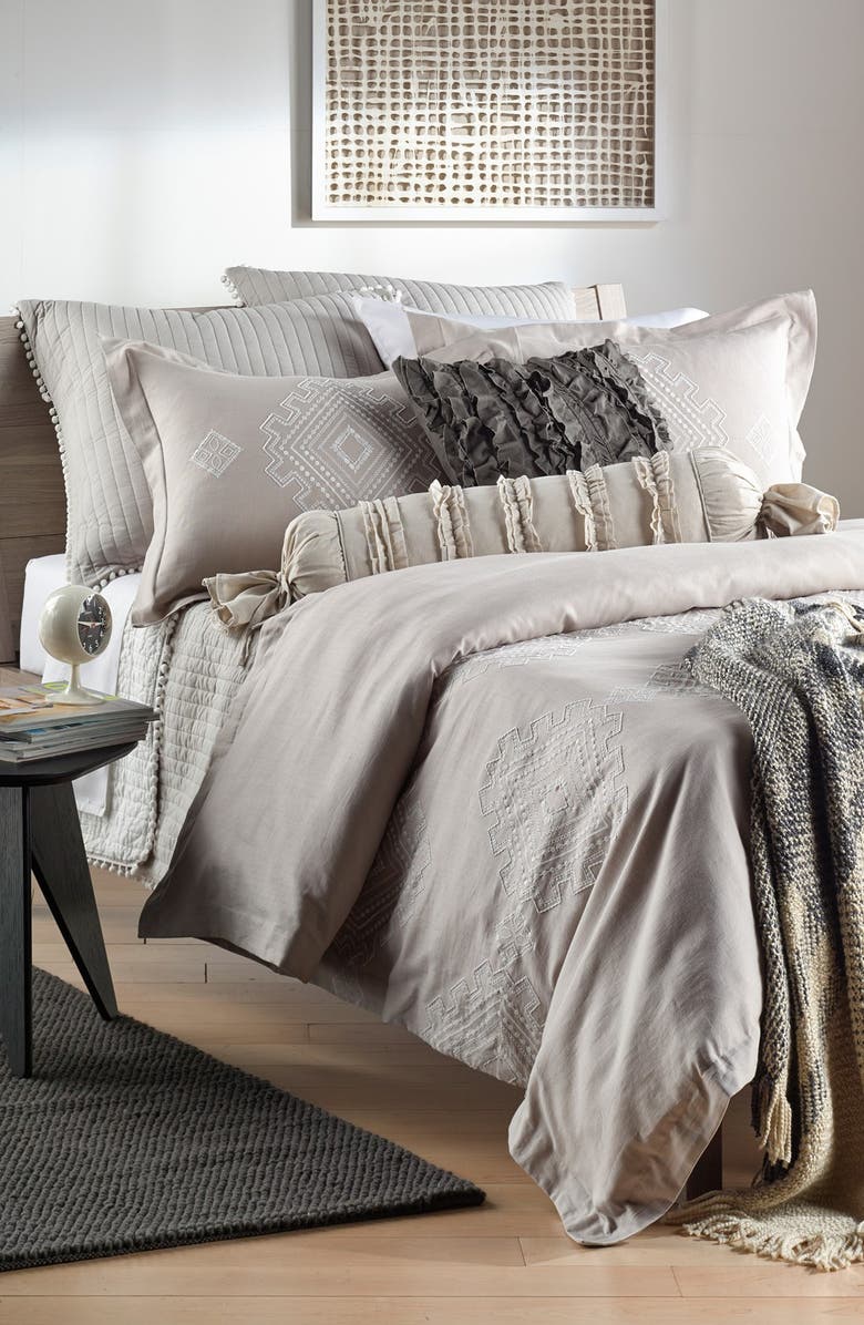 Levtex 'Pom Pom' Reversible Quilt, Alternate, color, 