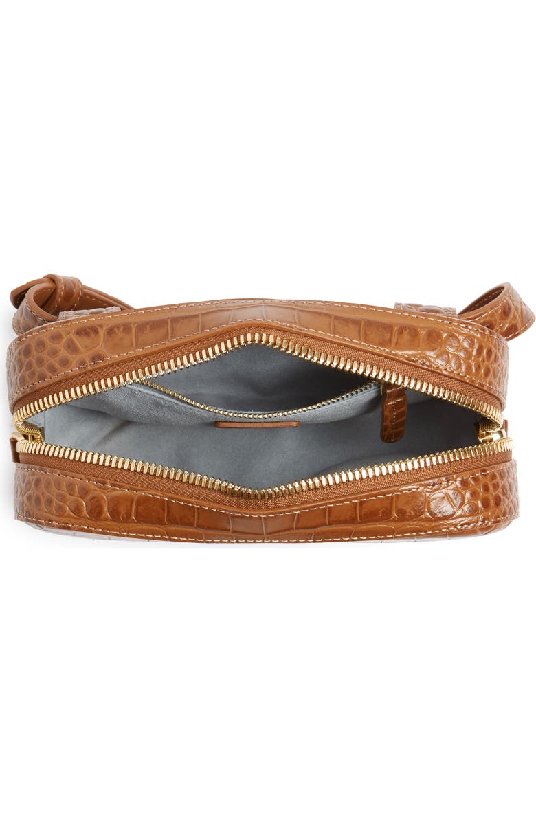 SENREVE Coda Croc Embossed Leather Belt Bag, Alternate, color,
