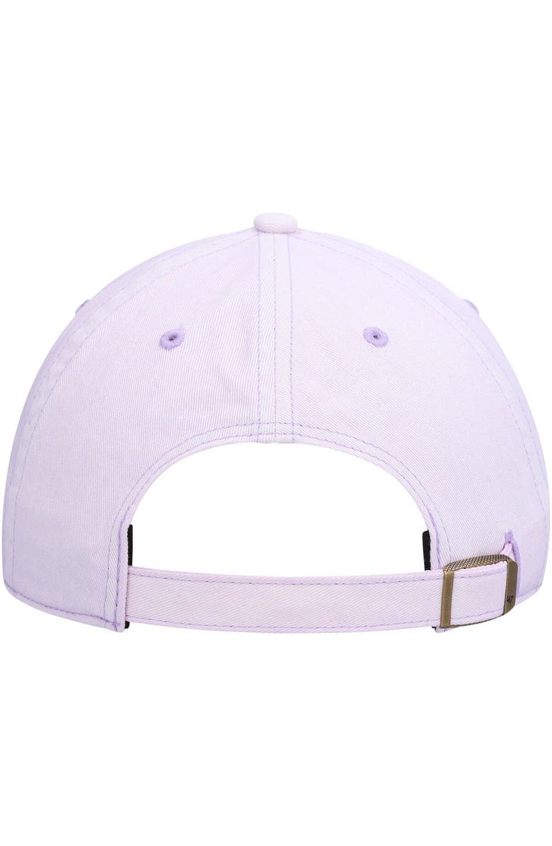 '47 Women's '47 Purple Texas Longhorns Haze Clean Up Adjustable Hat, Alternate, color, 