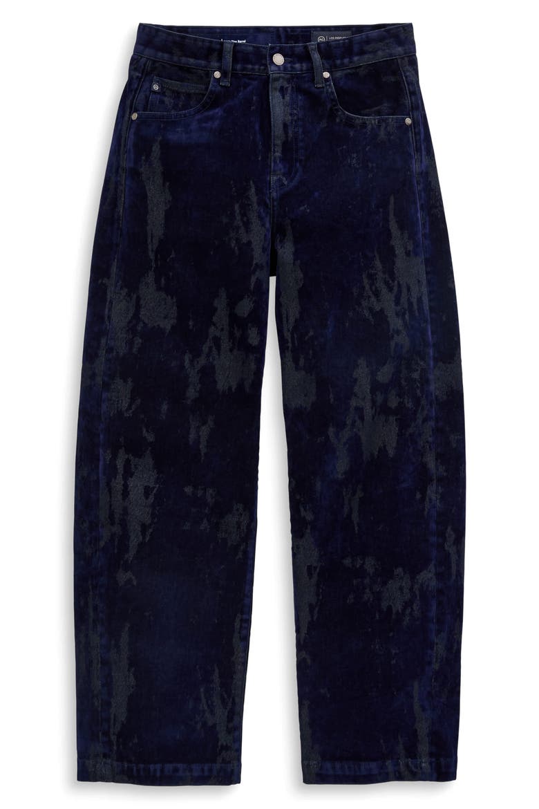 Hattie High Waist Ankle Wide Barrel Leg Jeans, Alternate, color, BALLROOM
