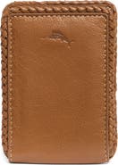Tommy Bahama Braided Edge Leather Bifold Wallet
