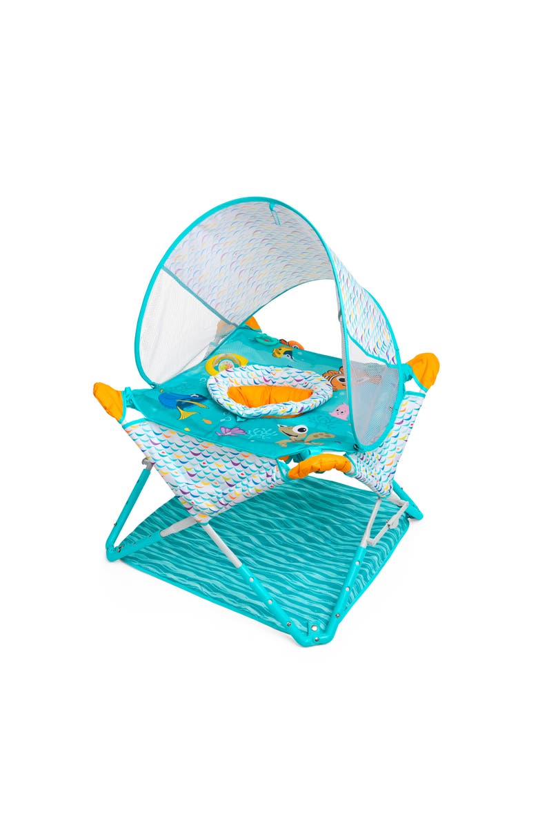 BRIGHT STARTS Disney Baby Finding Nemo Pop 'N Jump Foldable Activity Center by Bright Starts, Main, color, Blue