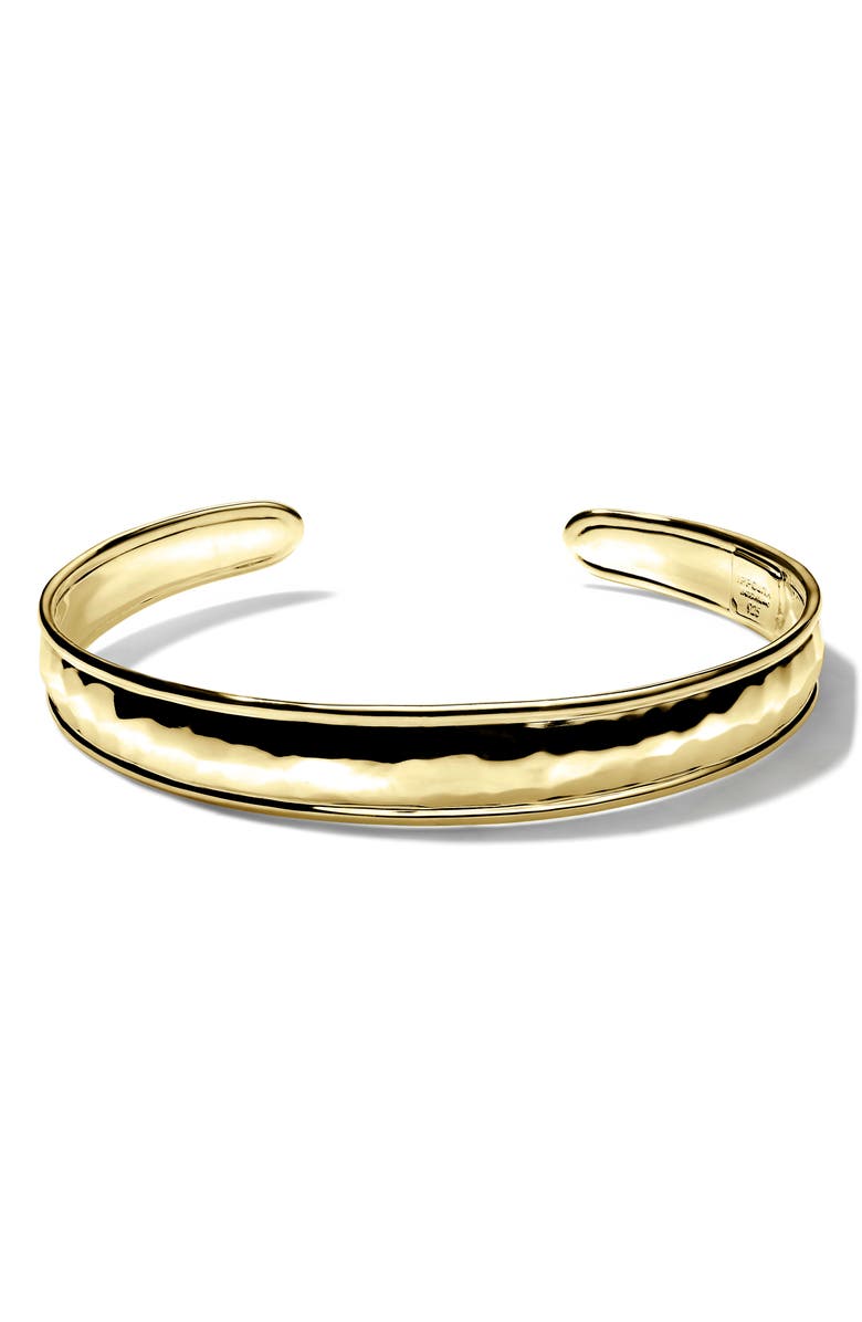 Ippolita Goddess Hammered Bangle, Main, color,