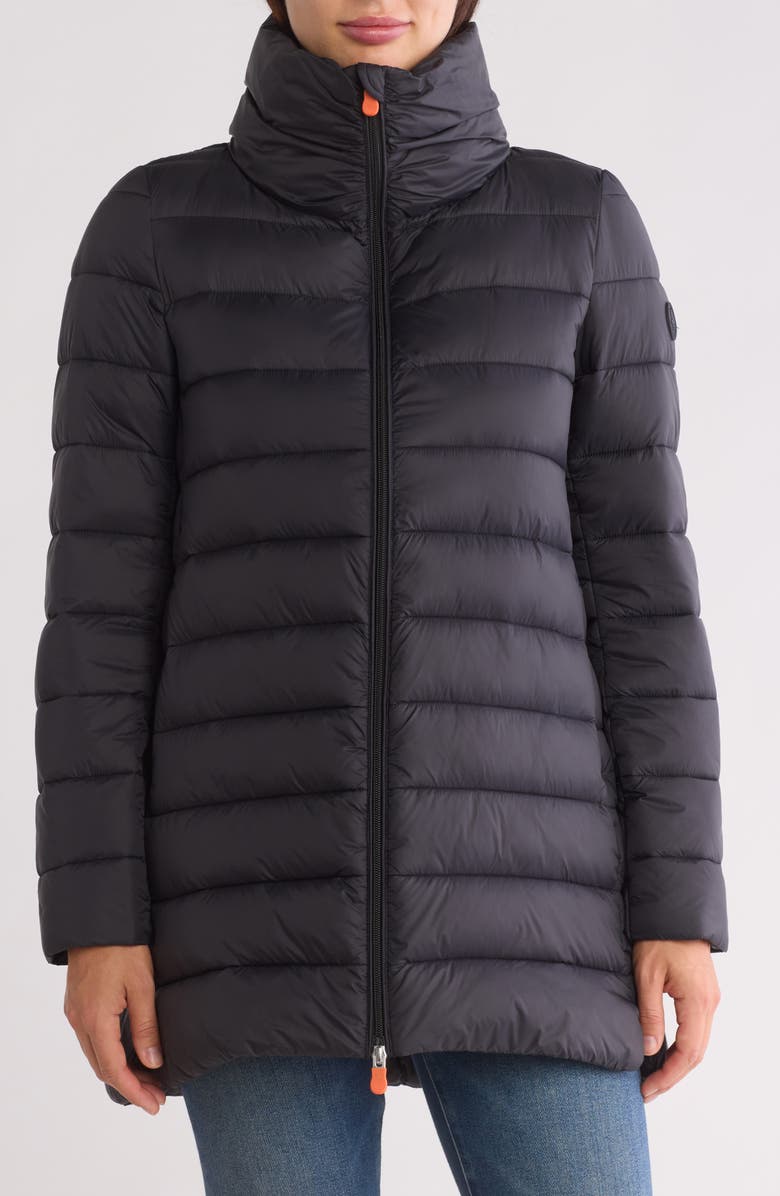 Save The Duck Linnea Water Repellent Quilted Jacket, Main, color, 
