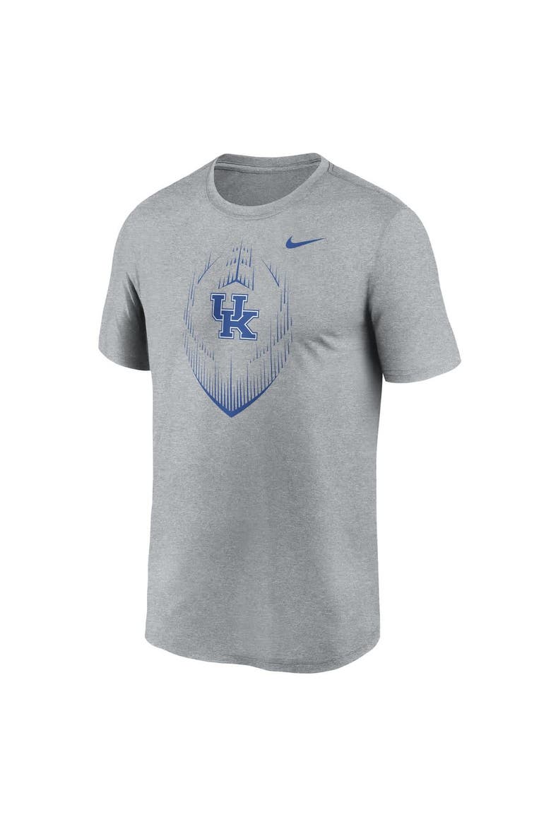 Men's Nike Heather Gray Kentucky Wildcats Primetime Legend Icon Performance T-Shirt, Alternate, color, Heather Gray