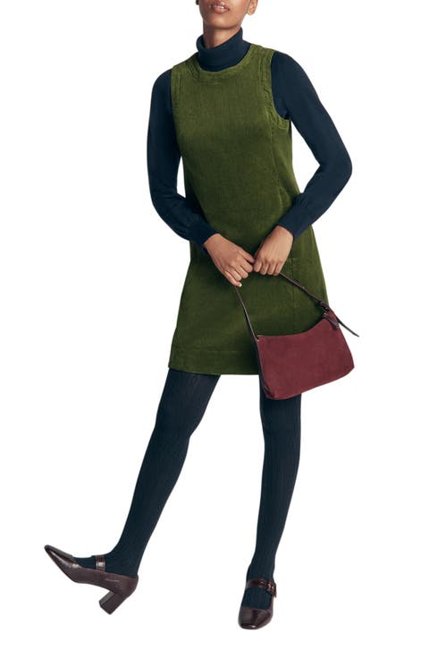 Lou Corduroy Shift Dress