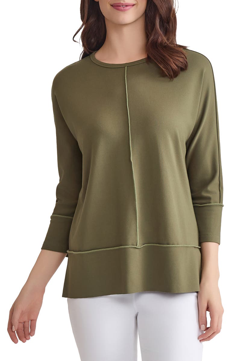 Jones New York Seam Detail Knit Tunic, Main, color, 