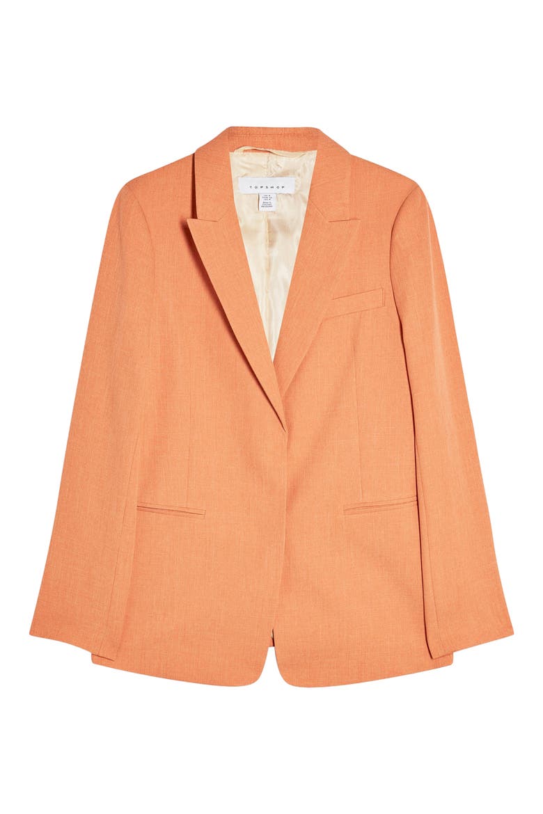 High Break Blazer, Alternate, color, ORANGE