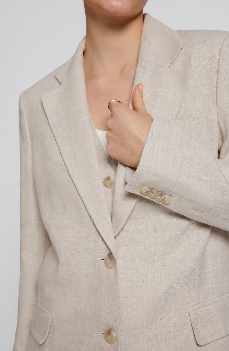 & Other Stories Relaxed Fit Linen Blazer, Alternate, color, 