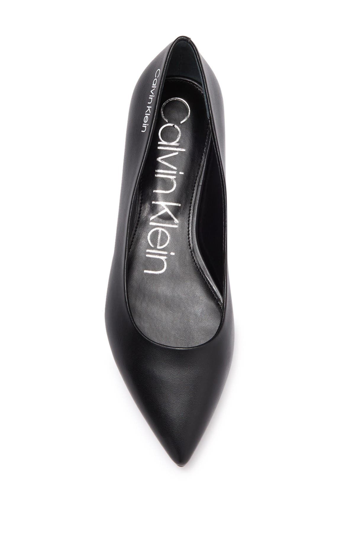 Calvin Klein Aliyah Pointed Toe Flat, Alternate, color, 