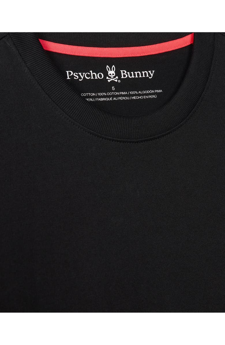 Psycho Bunny Monroe Heavyweight Pima Cotton T-Shirt, Alternate, color, 