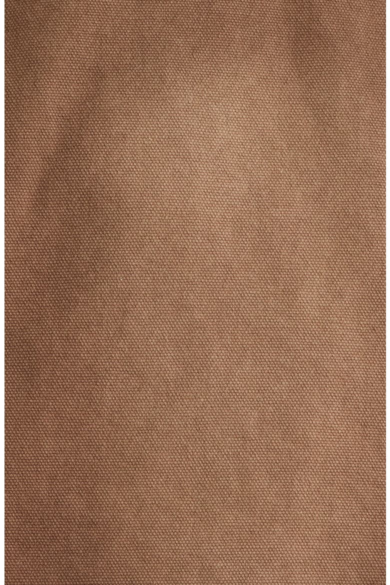 Wordmark Cotton Canvas Work Jacket, Alternate, color, BROWN