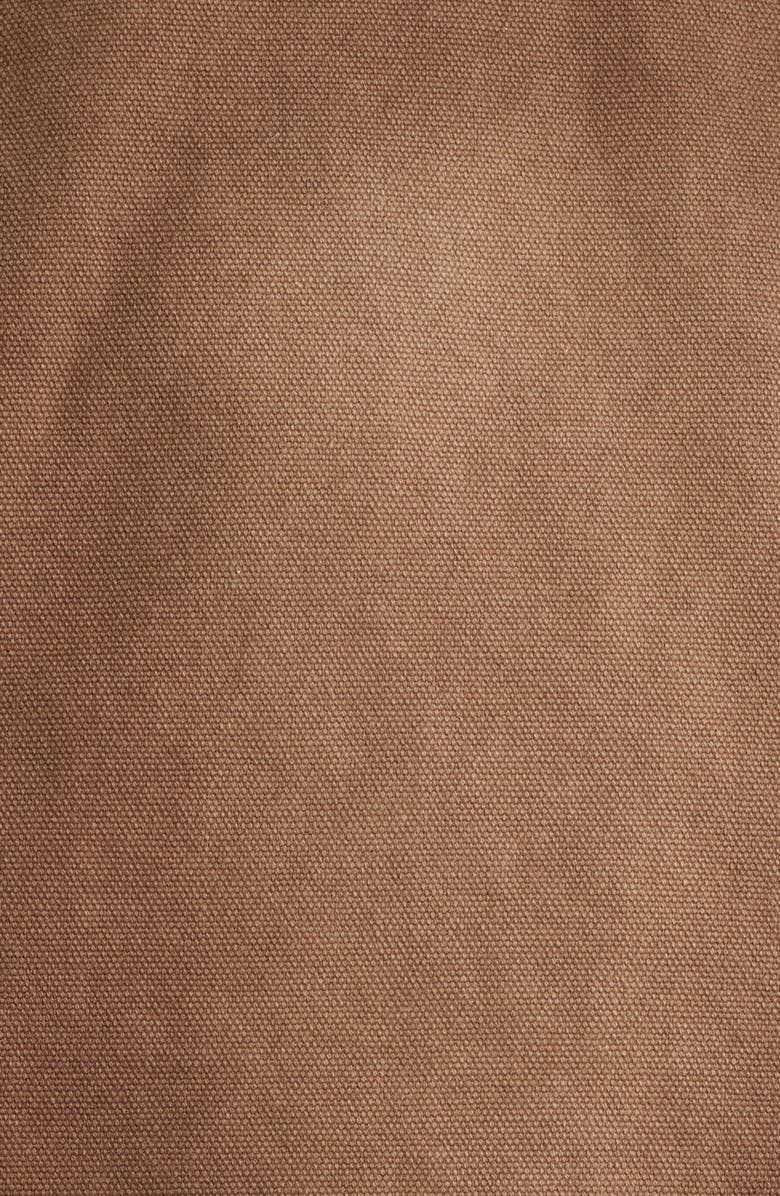 Museum of Peace & Quiet Wordmark Cotton Canvas Work Jacket, Alternate, color, Brown