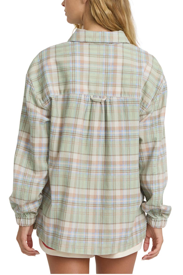 Bear Trap Long Sleeved Cotton Corduroy Shirt, Alternate, color, CRYSTAL GREEN
