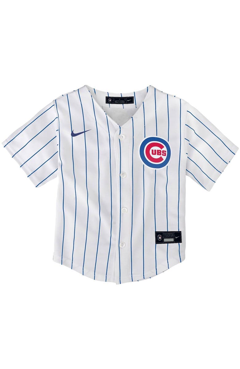 Nike Toddler Nike White Chicago Cubs Home Replica Team Jersey, Alternate, color, 