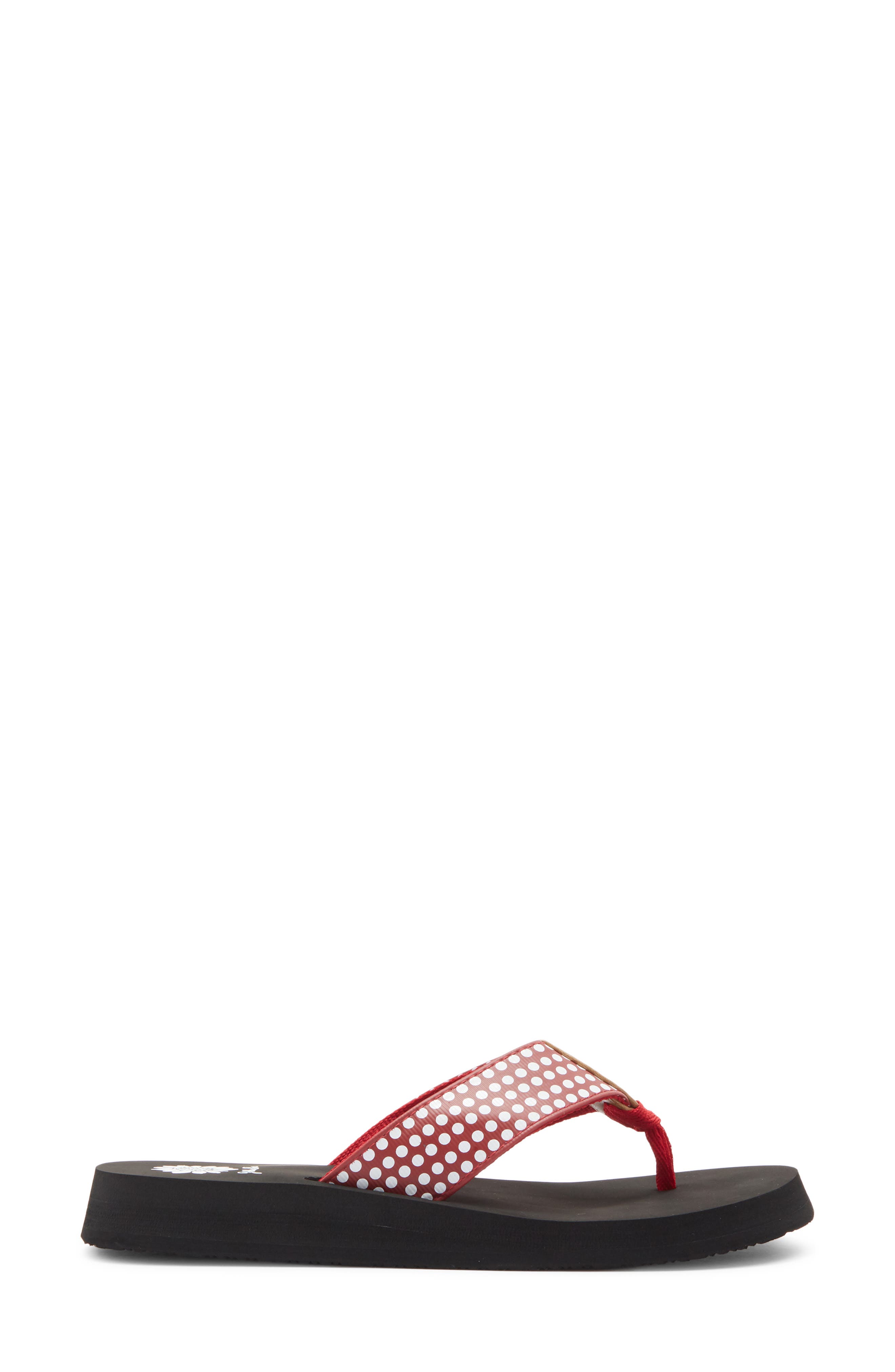 Fromy Flip Flop Sandal, Alternate, color, RED