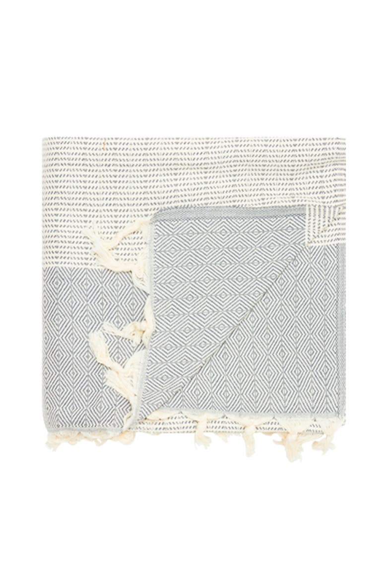 Casa Blanket / Throw, Alternate, color, Cape Town Grey / Off White