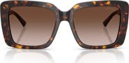 Jimmy Choo 54mm Gradient Square Sunglasses