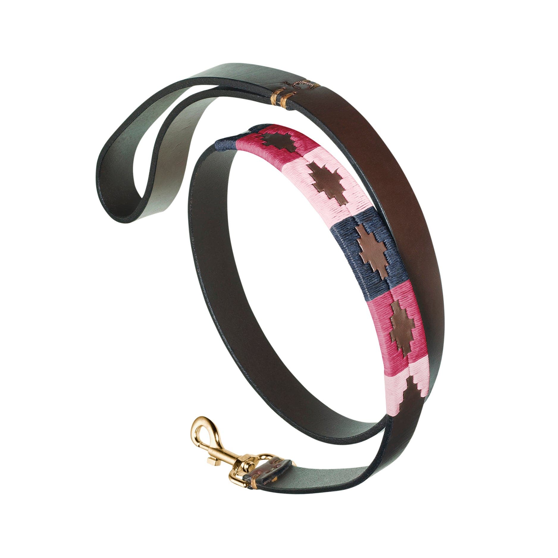 selected Brown/Navy/Pink/Bright Fuchsia