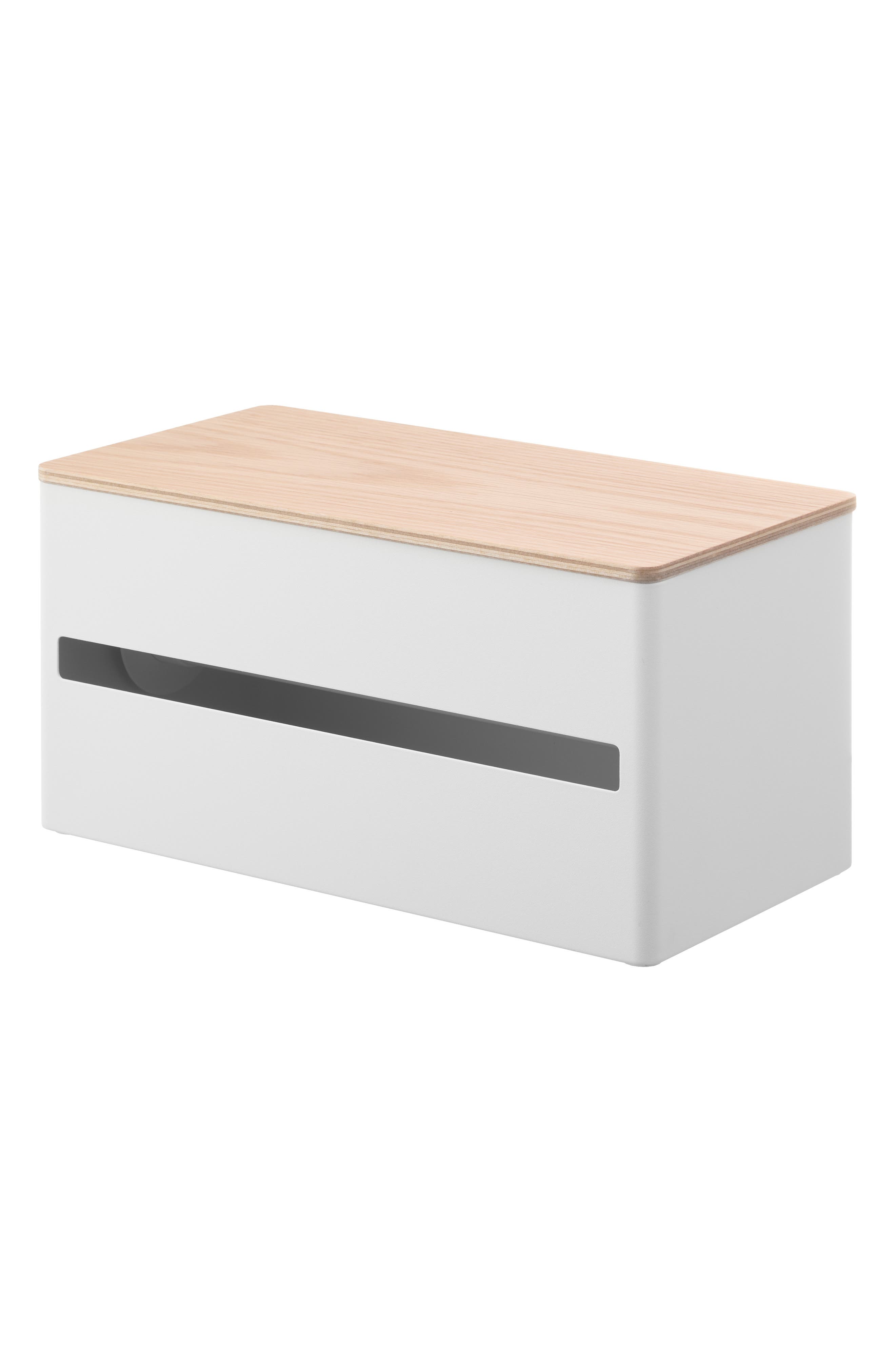 Yamazaki Paper Towel Dispenser In White