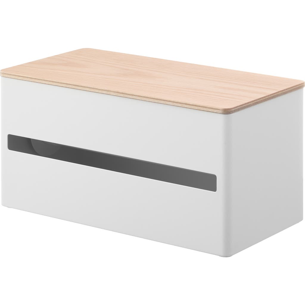 Yamazaki Paper Towel Dispenser In White