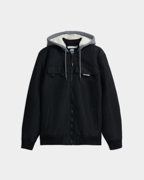 Triple Threat faux shearling Bomber Jacket