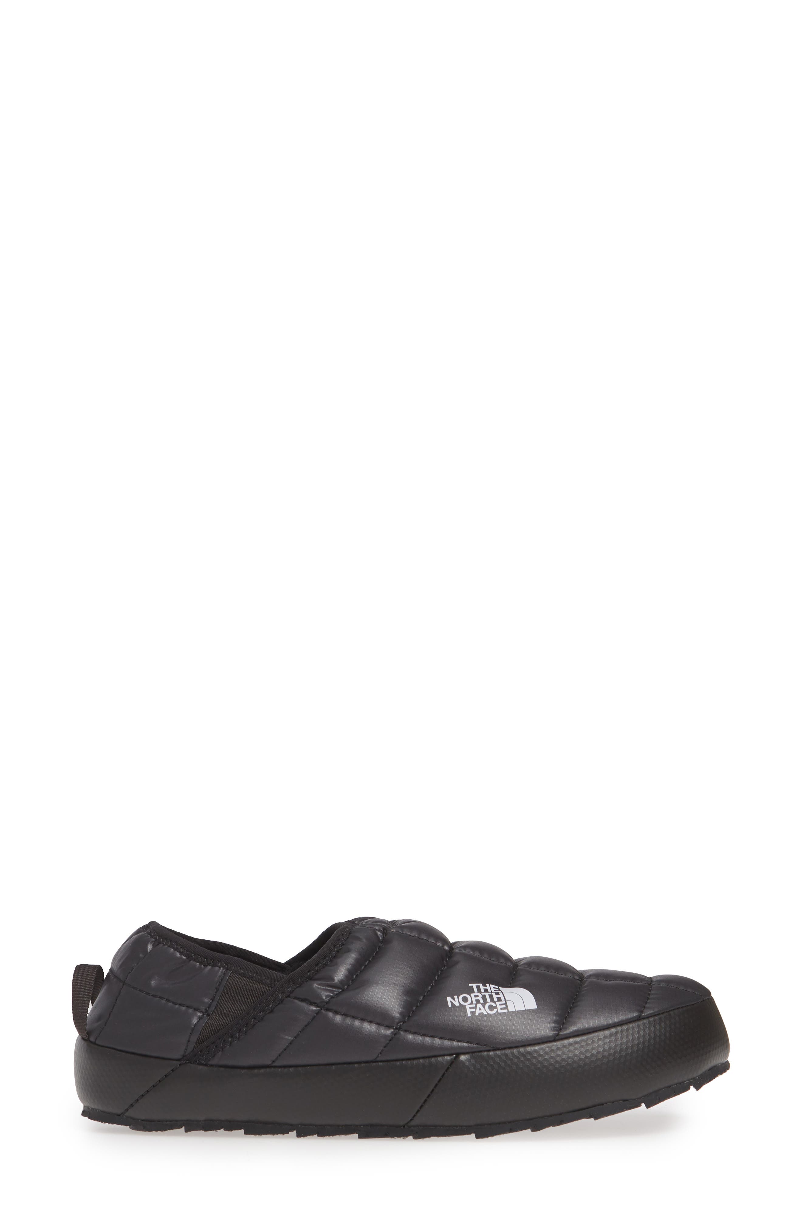 The North Face Thermoball<sup>™</sup> Water Repellent Traction V Mule, Alternate, color, Black/ Black Fabric