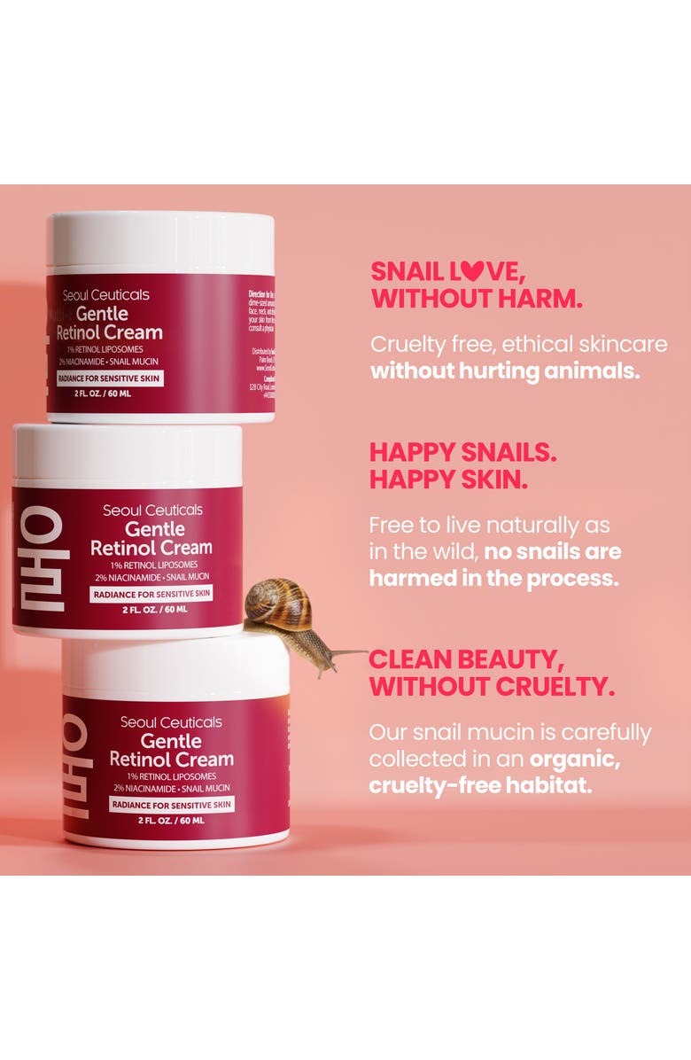 Seoul Ceuticals Korean Skincare Retinol Night Cream, Alternate, color,