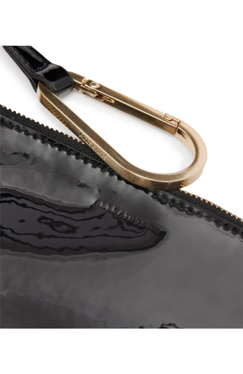 AllSaints Odette East/West Leather Tote, Alternate, color,