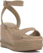 Vince Camuto Lilla Ankle Strap Platform Wedge