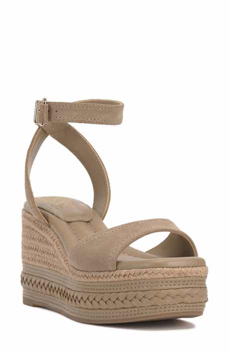 Vince Camuto Lilla Ankle Strap Platform Wedge
