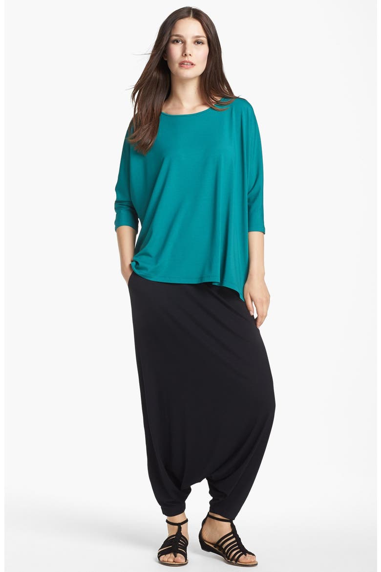 Harem Pants, Alternate, color, BLACK